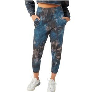 Lululemon LA Sweat Pants 26” Watercolor Wash Lunar Rock Joggers Womens 2
